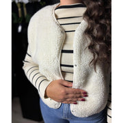 TEDDY GILET - OFF-WHITE - Five Twenty Eight