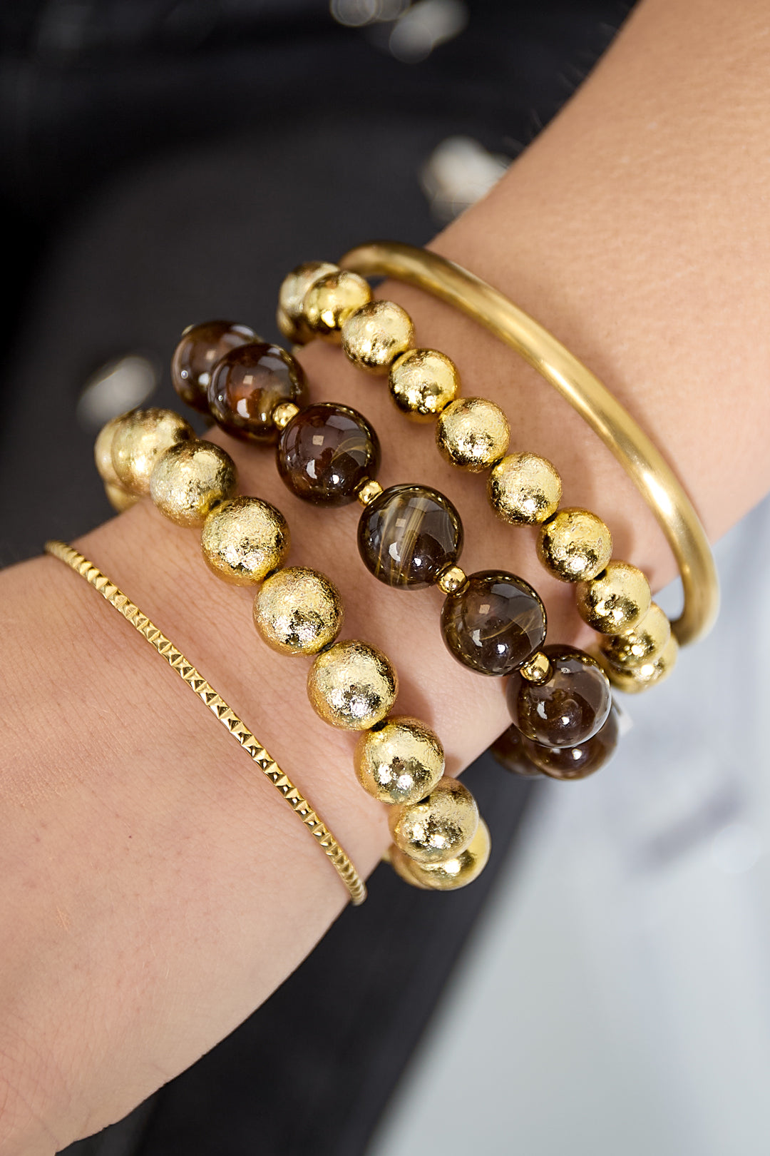 Kralen Armbanden Set: Drie Stijlvolle Armbanden