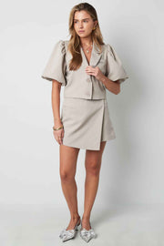 Asymmetry Mini Skort