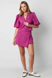 Asymmetry Mini Skort