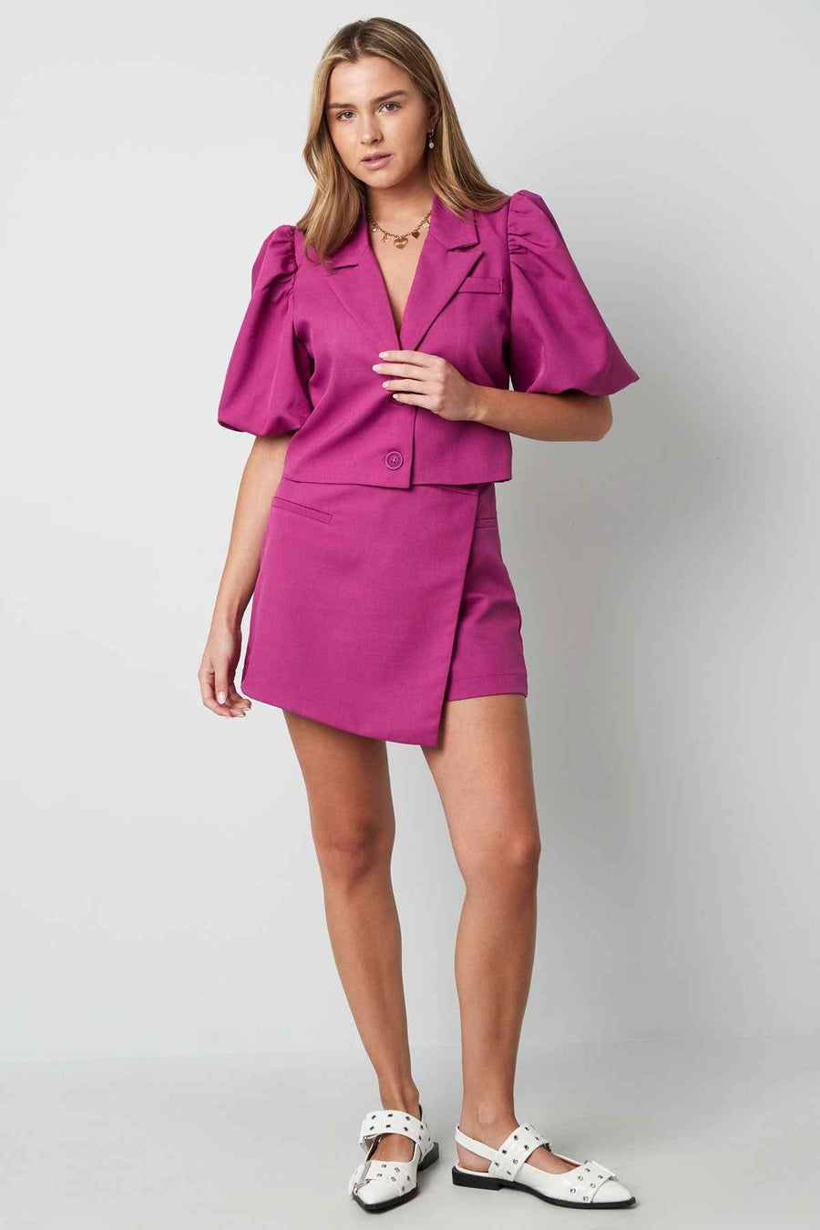 Asymmetry Mini Skort