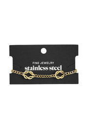 Golden Knot Bracelet
