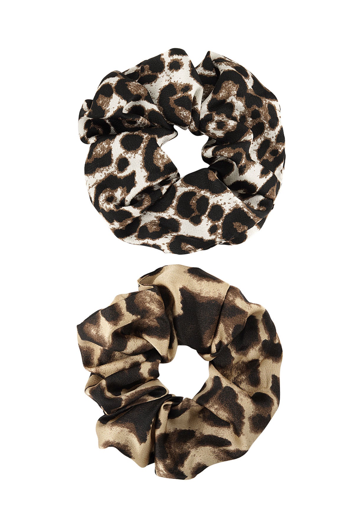 Scrunchie wild tiger set – Bruin