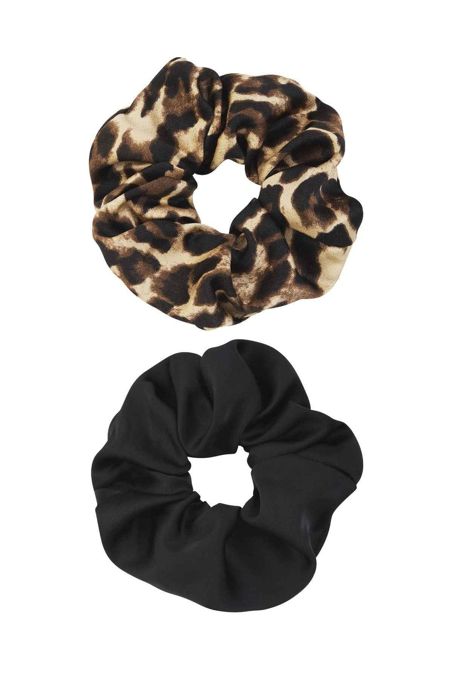 Scrunchie Set Wild Duo – Bruin & Zwart