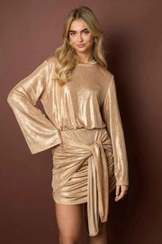Golden dream glam dress
