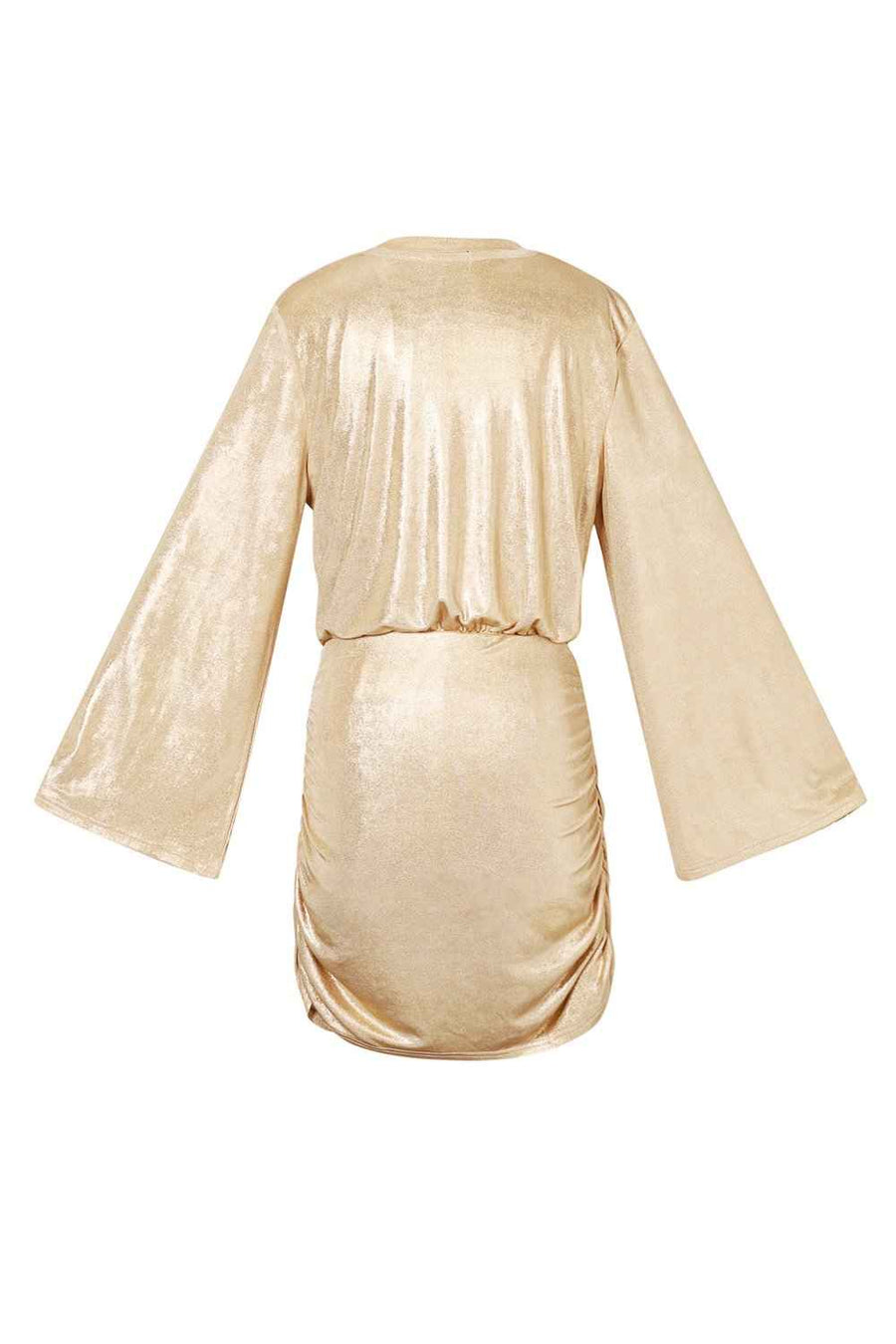 Golden dream glam dress