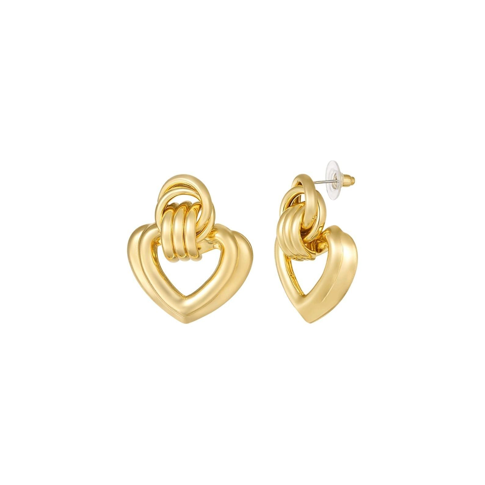 Oorbellen Hart – Goudkleur - Five Twenty Eight
