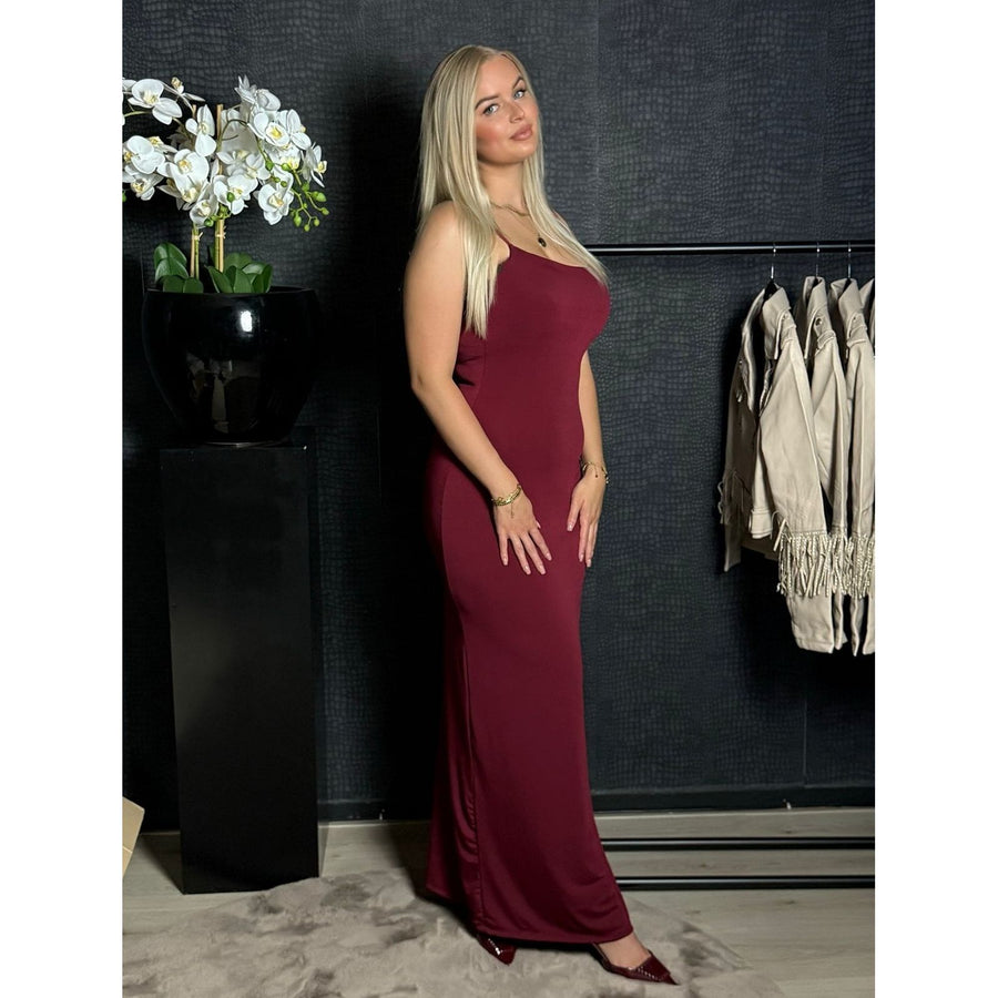 Bordeaux Maxi Dress