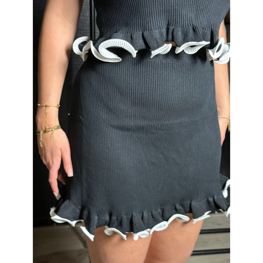 Black Swirl Co-ord Set