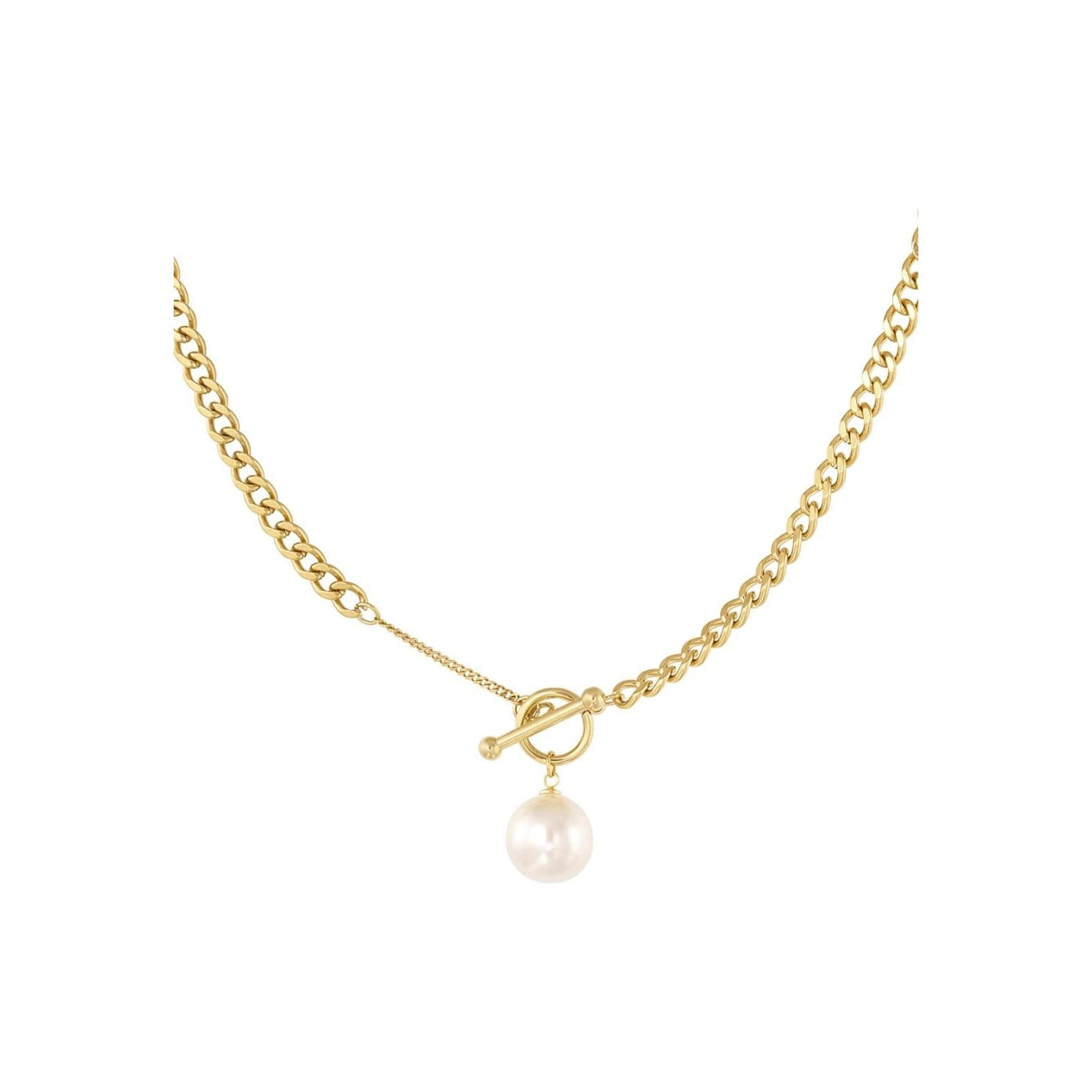 Ketting Parel – Goudkleur Stainless Steel - Five Twenty Eight