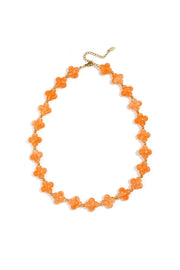 Kralenketting met klaver kraaltjes