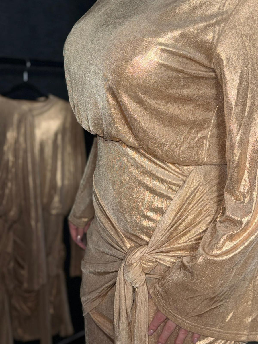 Golden Dream Glam Dress
